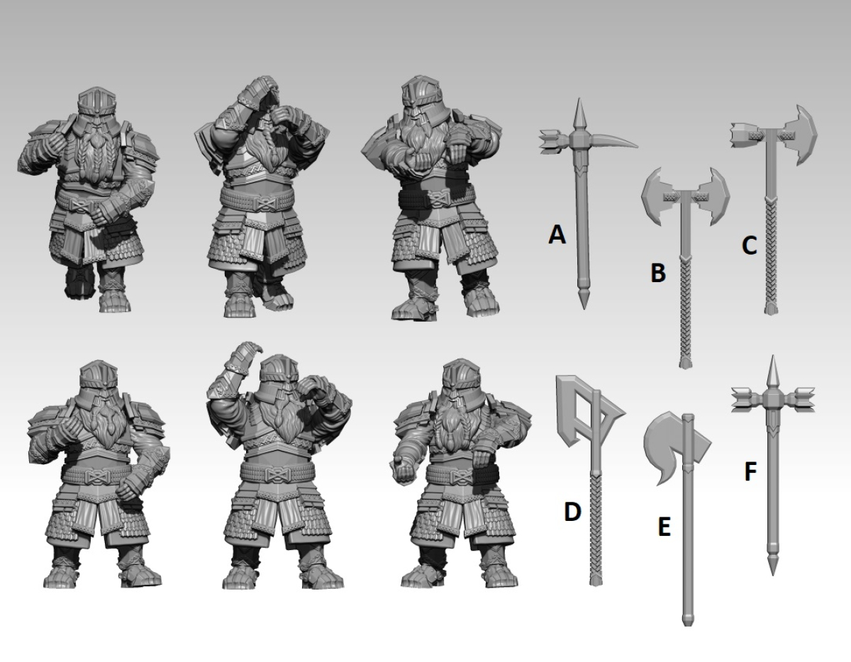 Dwarfs with bolt - Kopie