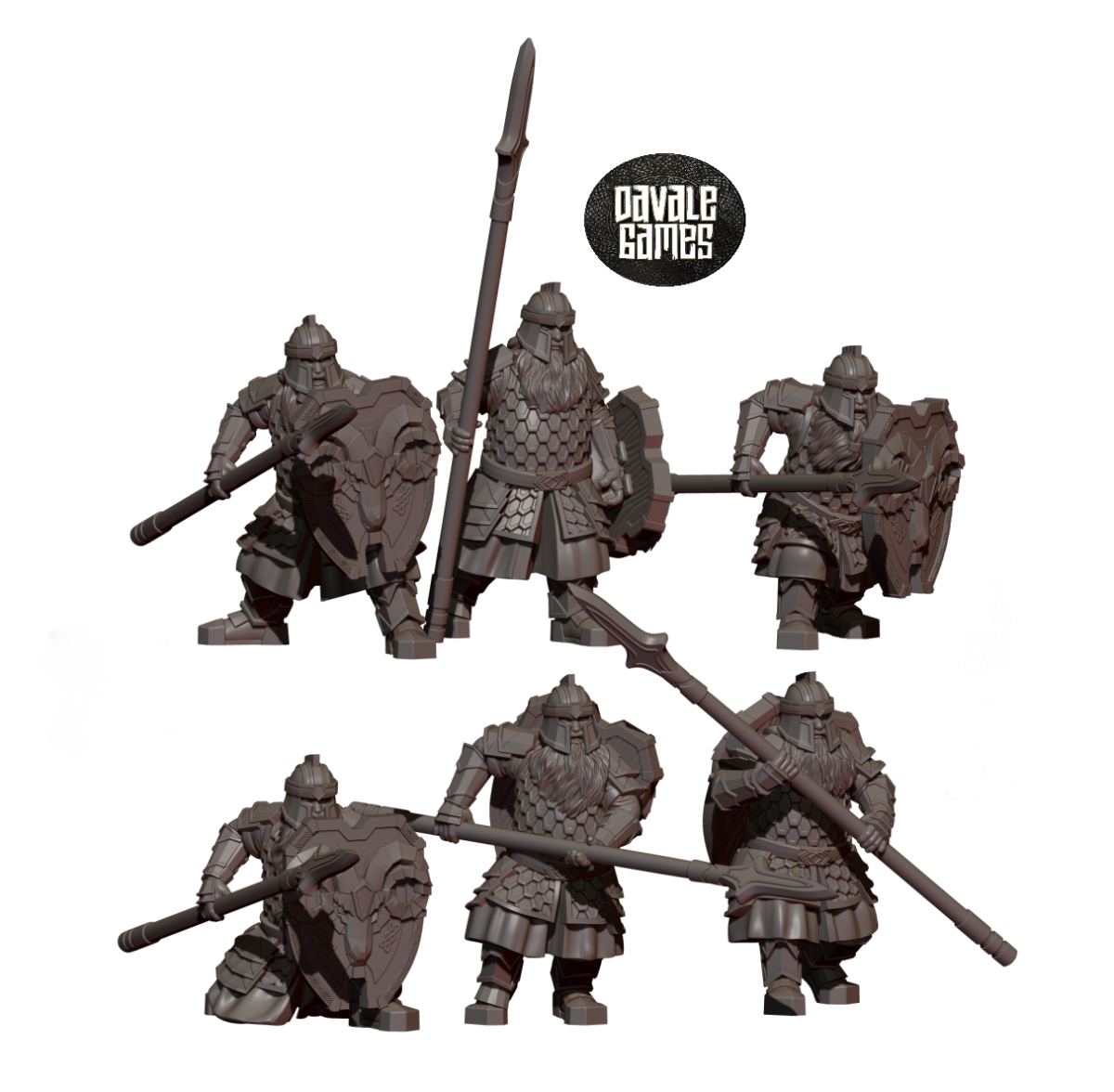 Iron Dwarves with spears