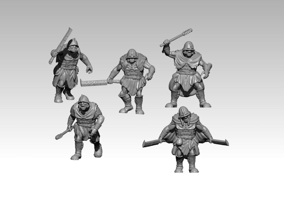 Half-Orc Scouts