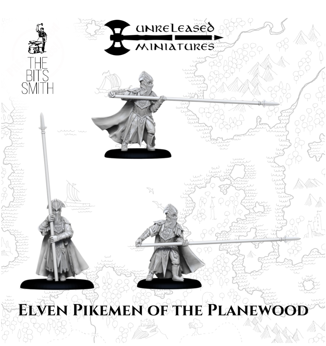 Elven Pikemen of the Planewood