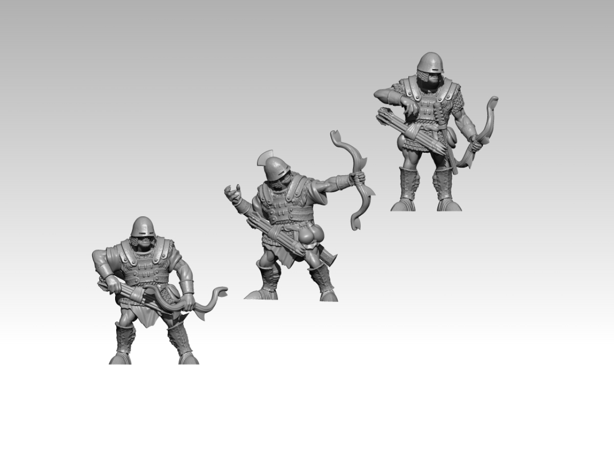 Half-Orc Warriors with Bow