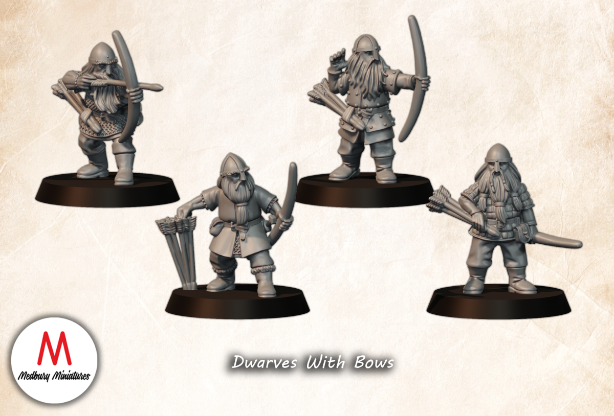 Dwarfs with Bow