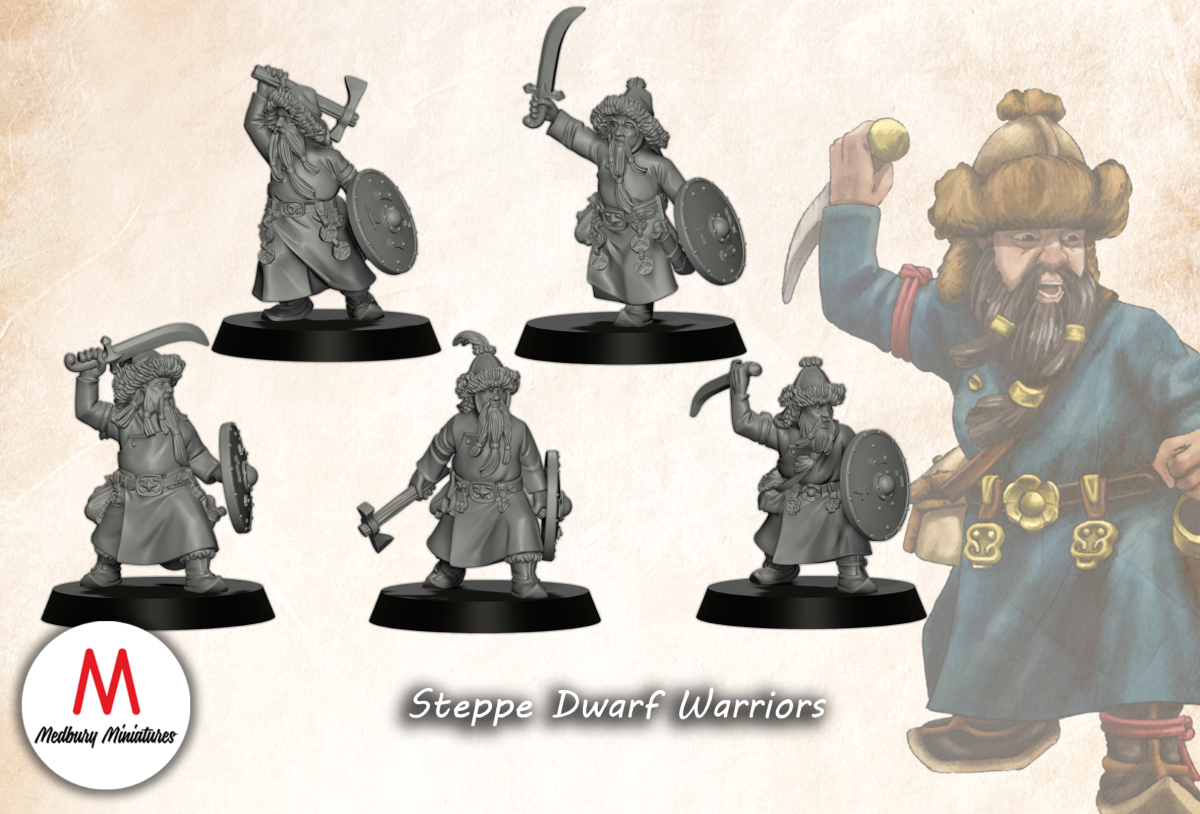 Steppe Dwarf Warriors