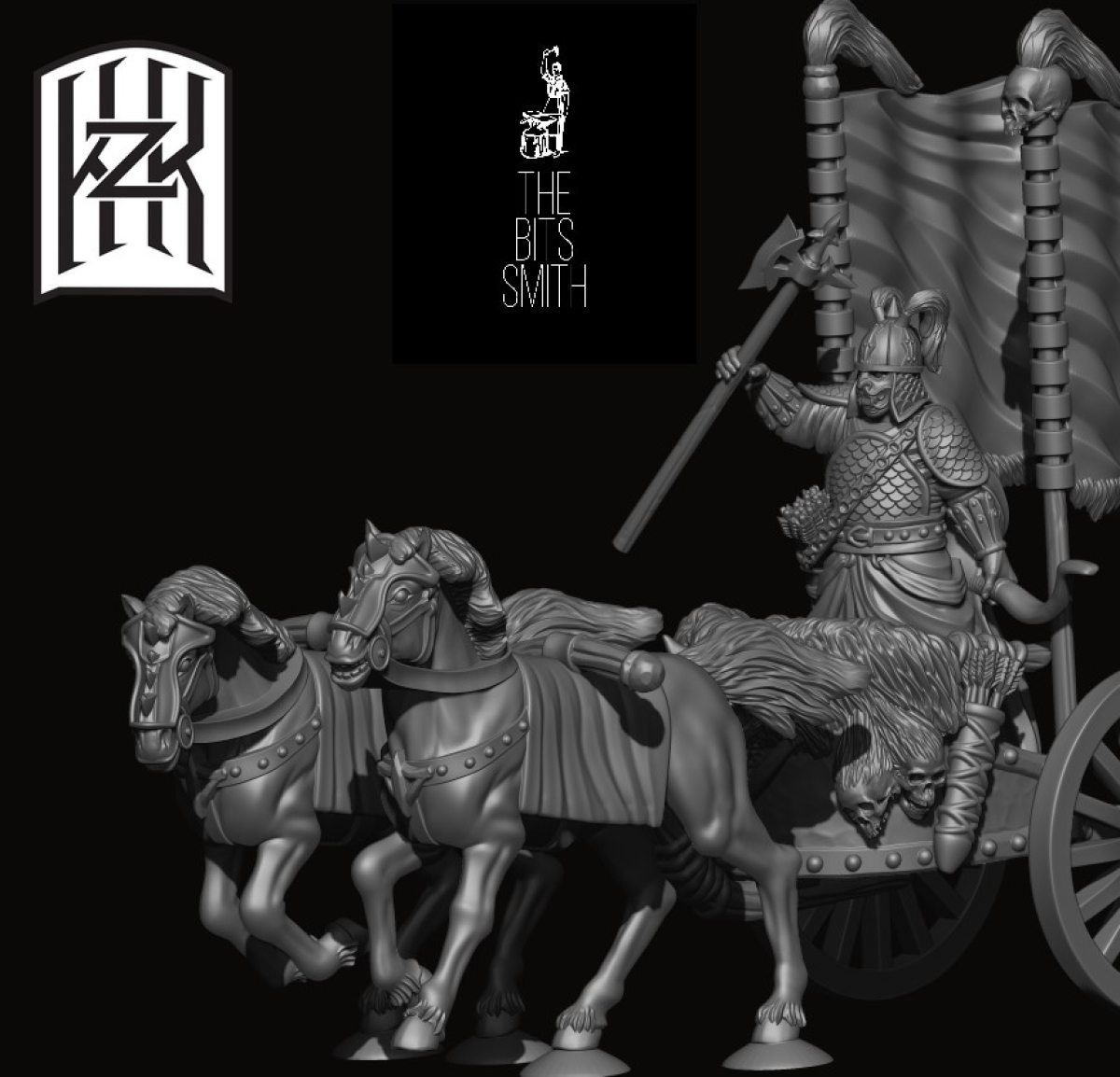 The Bits Smith - Chariot Rider: Chariot with King