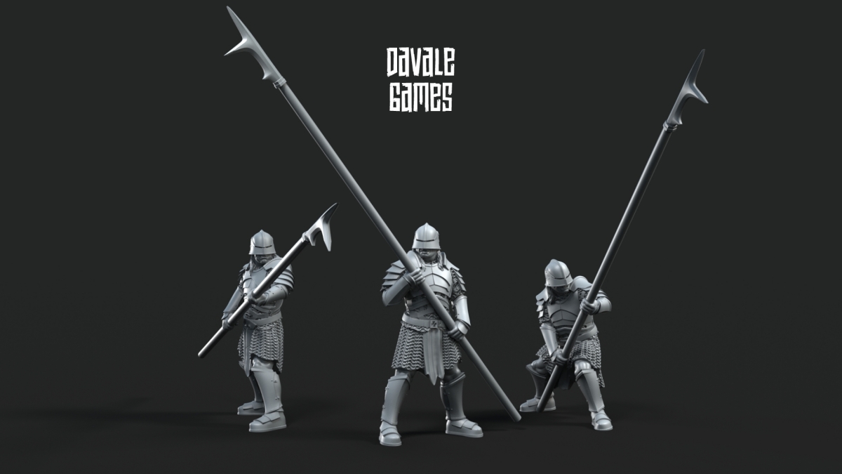 Blood-handed with Long spears