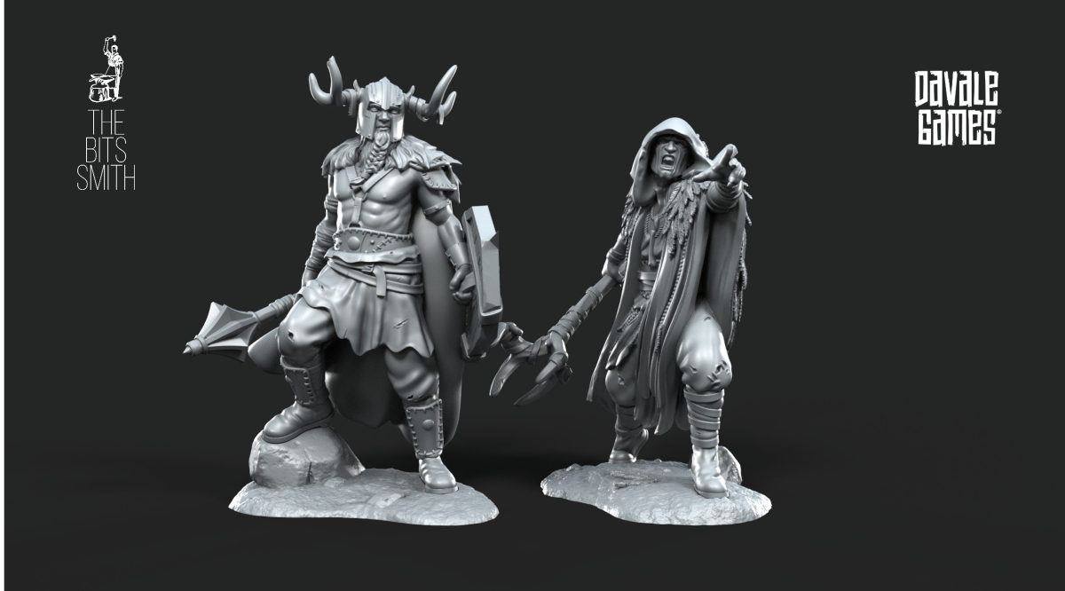 Khalüm Commanders: Aratch und Hetch
