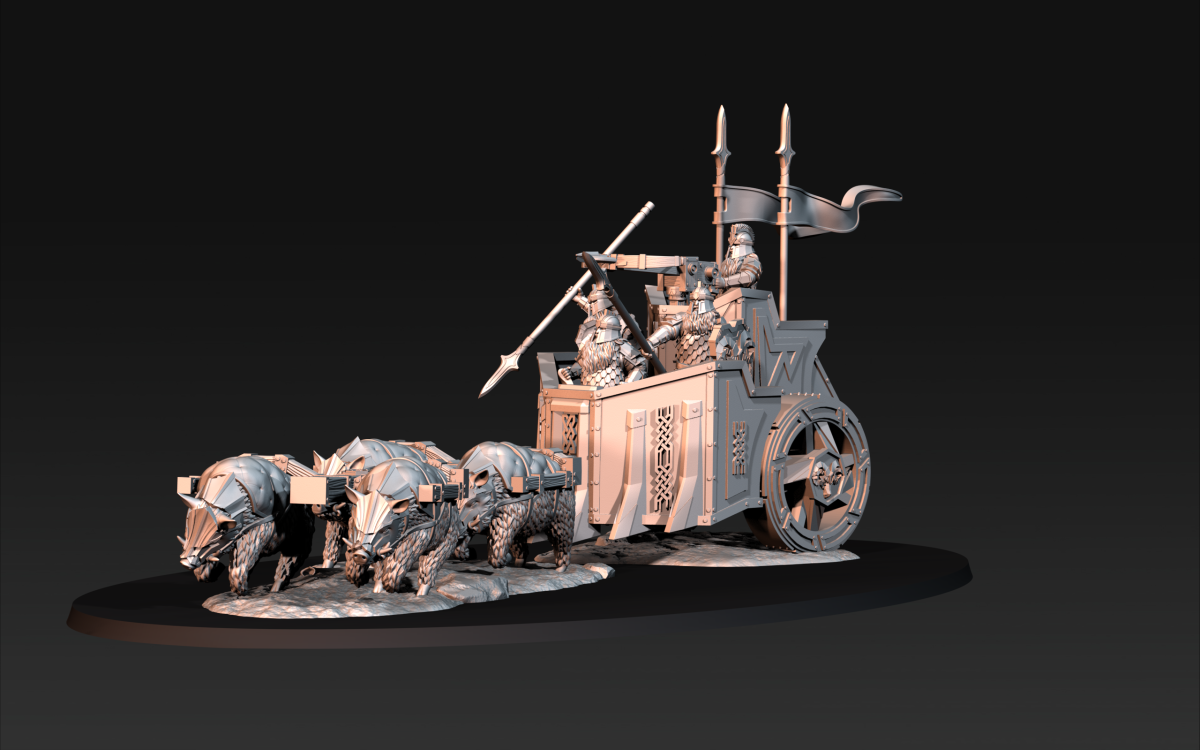 Iron Dwarves Chariot