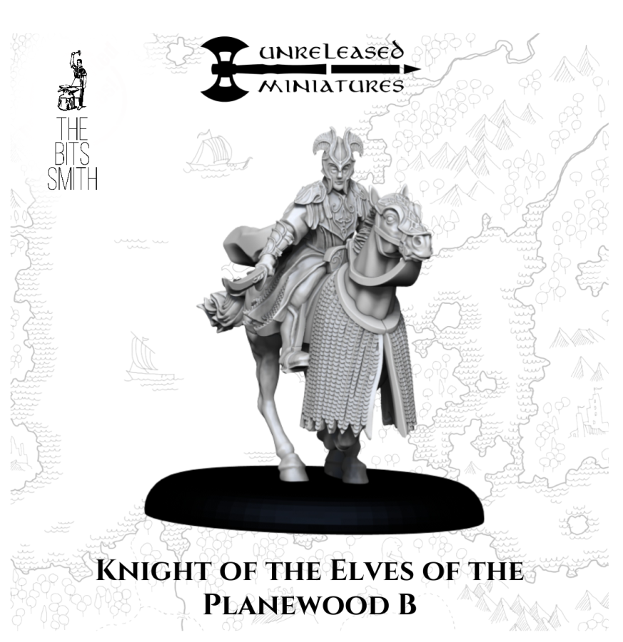 Knight of the Elves of the Planewood B mtd