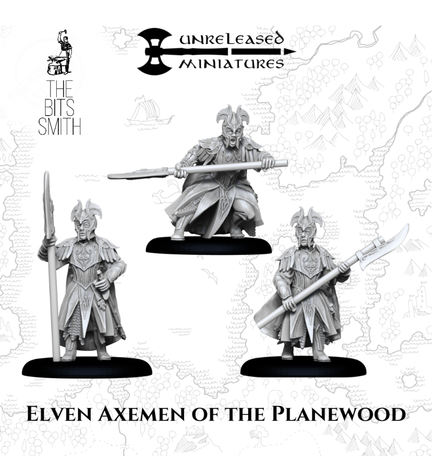 Elven Axemen of the Planewood