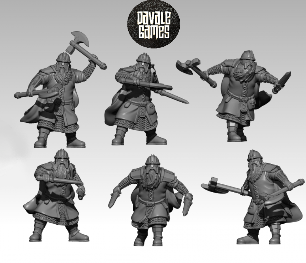 Metal Guard Dwarves