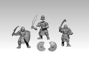 Superorc of Blackgate with Sword an Shield