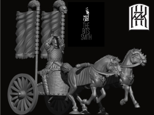 Chariot Rider: Chariot with Axe Warrior 1