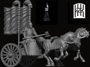 Chariot Rider: Chariot with Axe Warrior 2