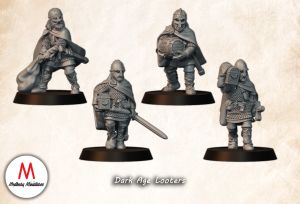 Mittelalterliche Plünderer